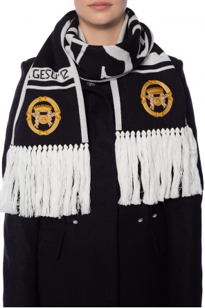 Wool scarf with a medusa head, zdjęcie 2 Wool scarf with a medusa head od Versace